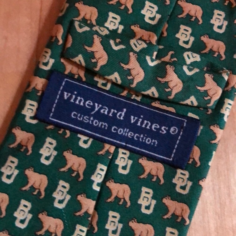 Vineyard Vines Custom Collection Baylor Bears Tie